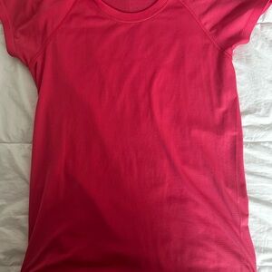 lululemon athletica Pink Short Sleeve Tee
